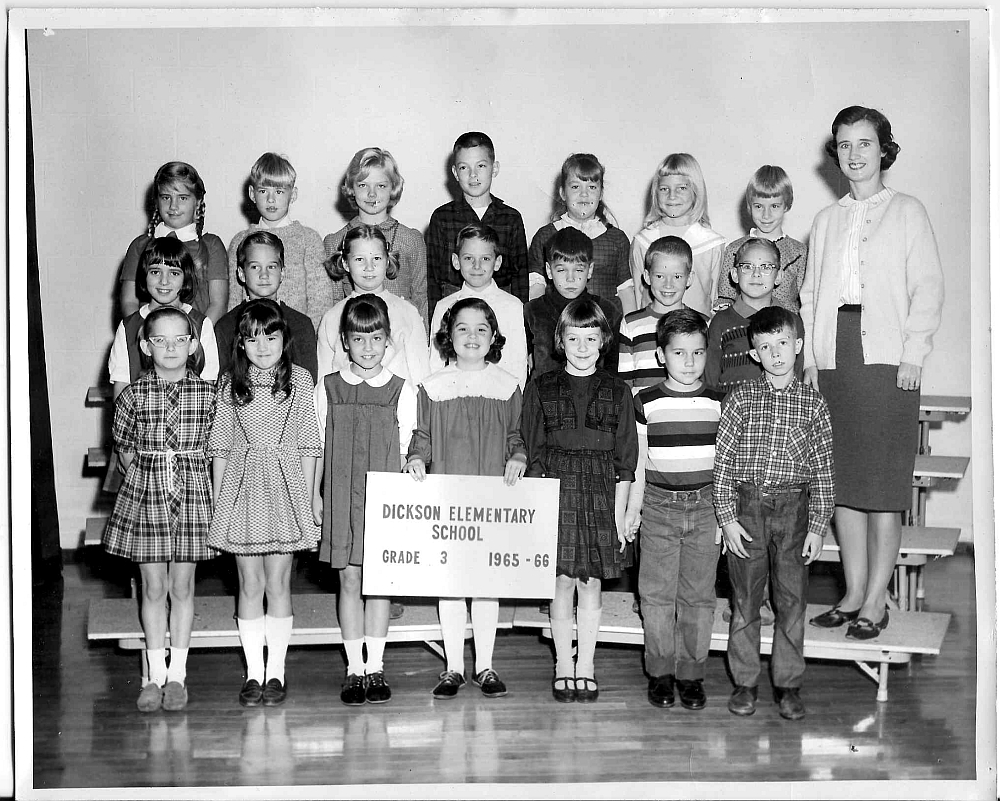 Dickson Elementary School Kingsport Tennessee Classes 1965 5th Grade